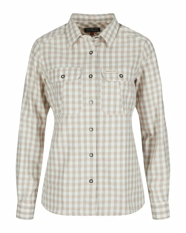 Store Amundsen Sports Amundsen Flannel Shirt 190 Chequered Peony
