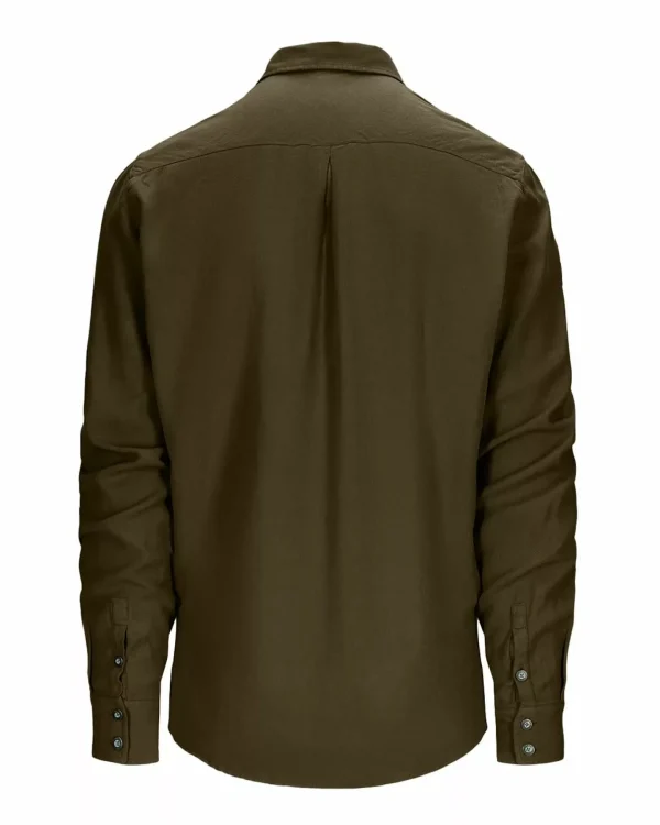 Shop Amundsen Sports Amundsen Flannel Shirt 485 Hunter Green