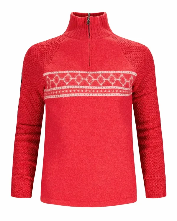 Online Amundsen Sports Boiled Ski Sweater 160 Weathered Red