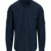Clearance Amundsen Sports Boulder Shirt 590 Faded Navy