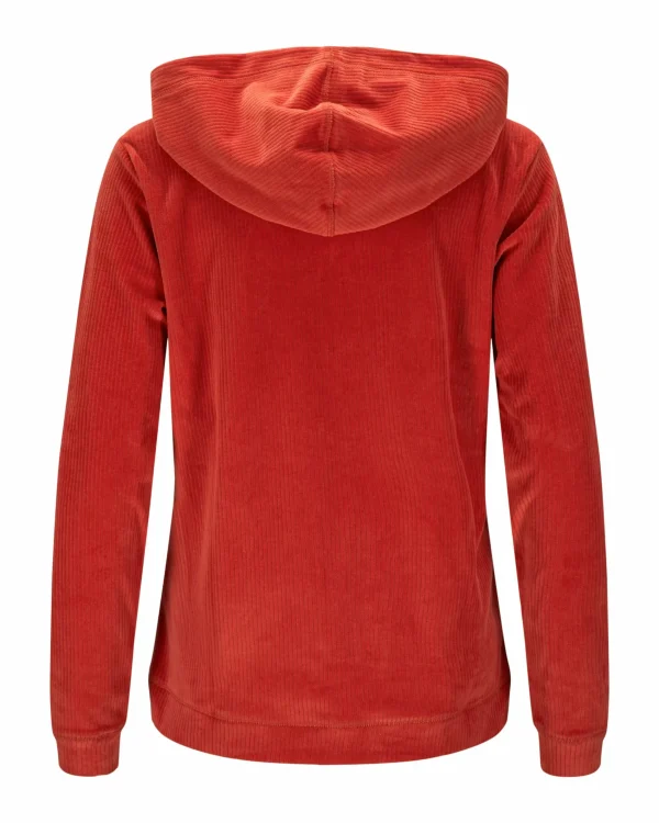 New Amundsen Sports Comfy Cord Hood 165 Red Clay