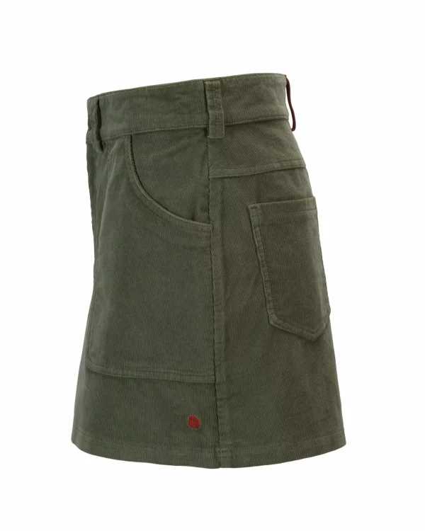 Best Amundsen Sports Concord G.Dyed Skirt 407 Olive Ash