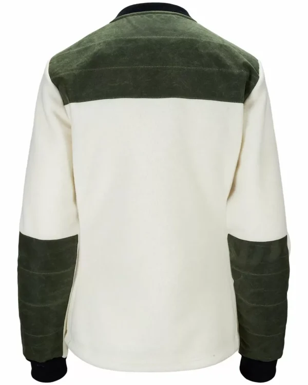 Clearance Amundsen Sports Field Fleece Wool 611 Natural/Green