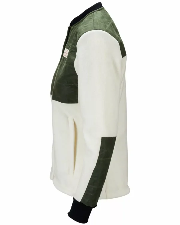 Clearance Amundsen Sports Field Fleece Wool 611 Natural/Green