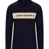 Cheap Amundsen Sports Heroes Ski Turtle Neck 590 Faded Navy/Natural