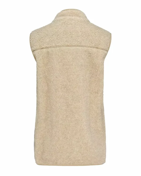 Store Amundsen Sports Heroes Wool Fleece Vest 610 Natural