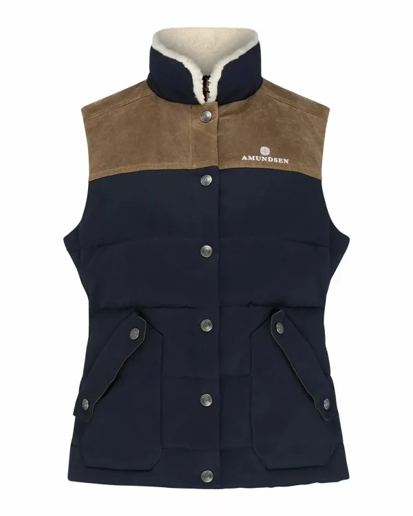 Sale Amundsen Sports Huntress Vest 590 Faded Navy