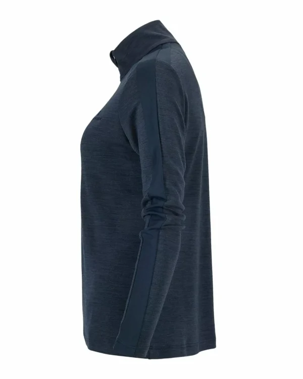 Best Sale Amundsen Sports 5Mila Half Zip 591 Faded Navy