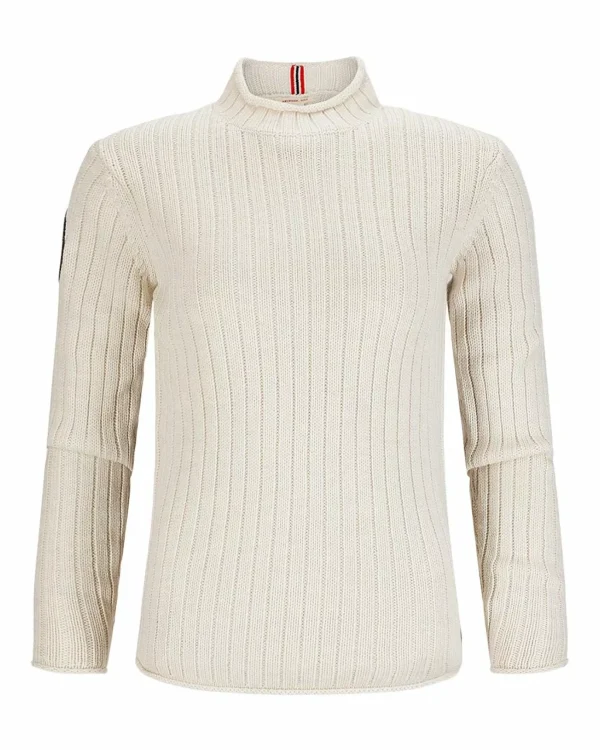 Shop Amundsen Sports Roalda Roll Neck 600 Oatmeal