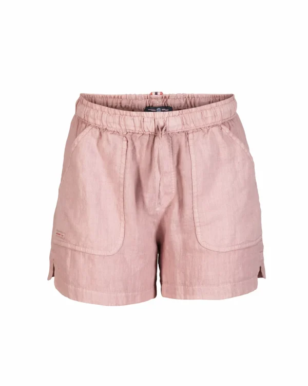 Fashion Amundsen Sports Safari Linen Shorts 191 Faded Peony Pink