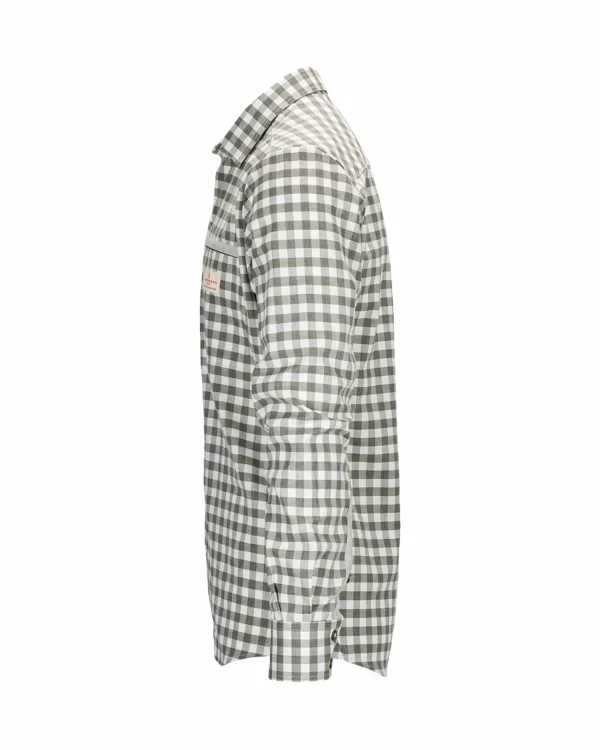 Clearance Amundsen Sports Vagabond Shirt 453 Chequered Olive