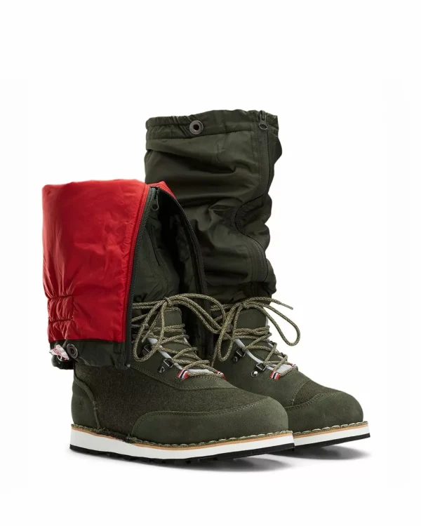 Best Amundsen Sports Winter Mucks Insulated 450 Olive/Olive Suede