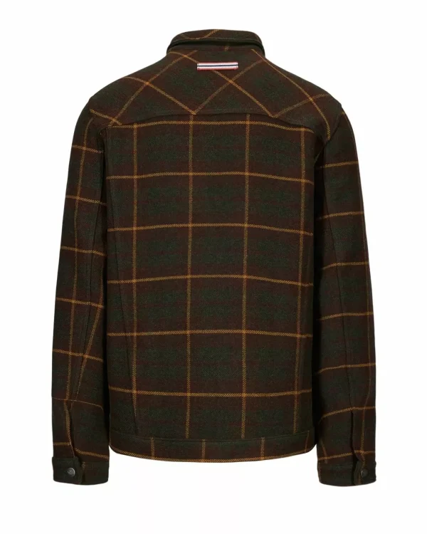Best Sale Amundsen Sports Wool Jacket 215 Hunter Brown Checks